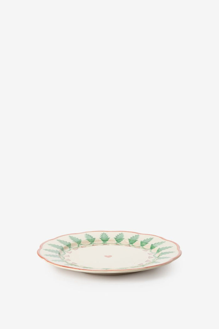 Sissy-Boy Multicolour dinerbord met kerstbomen