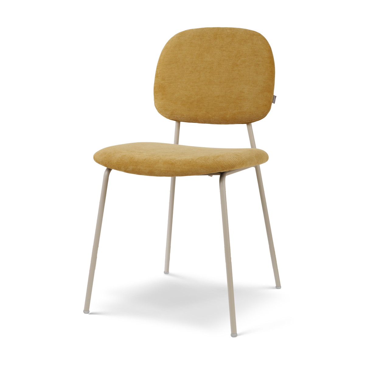 Nolon Jasmijn Eetkamerstoel Warm Oker - Grijsbeige