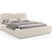 Selsey Design Bedframe Cremona chenille 140 x 200 cm met opbergruimte