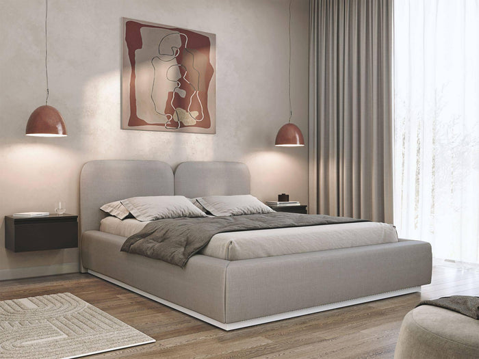 Selsey Design Bedframe Cremona chenille 160 x 200 cm met opbergruimte