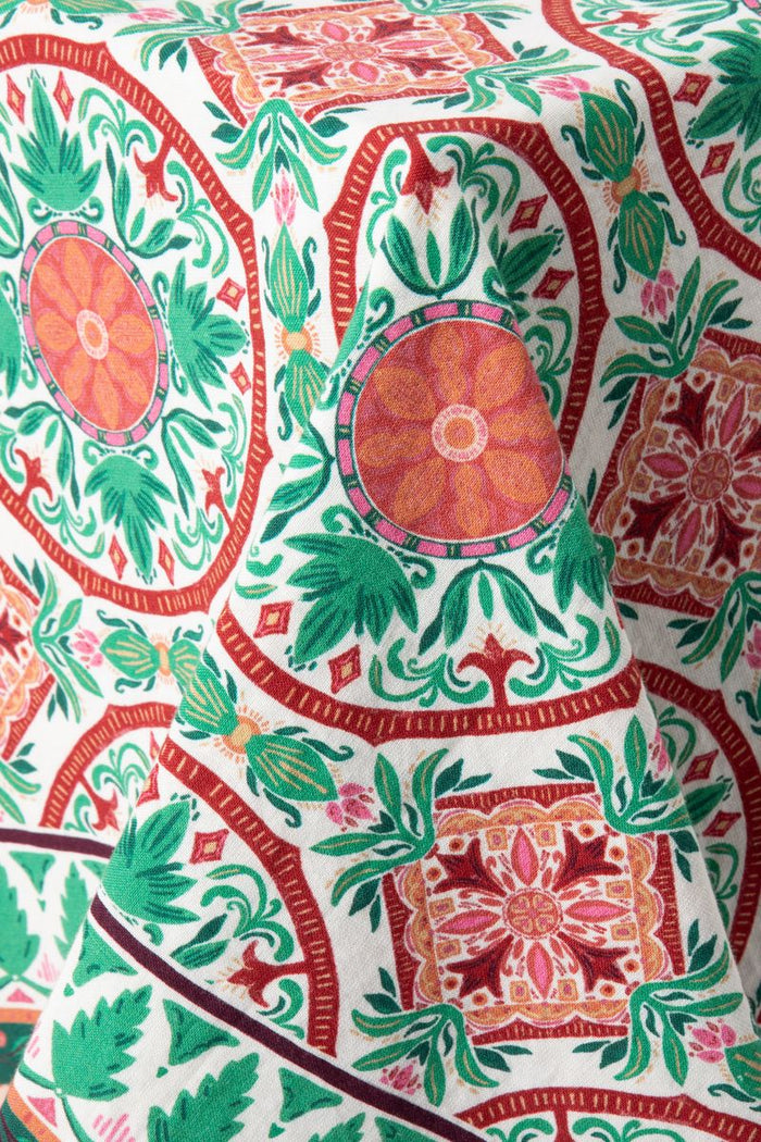 Sissy-Boy Wit tafelkleed met kerst print (160 x 300 cm)