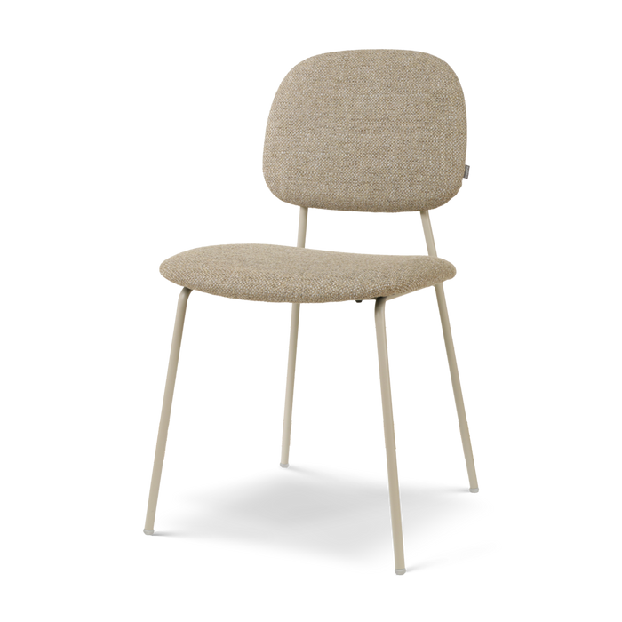 Nolon Jasmijn Eetkamerstoel  Taupe Melange - Grijsbeige