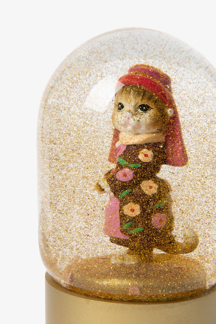 Sissy-Boy Glazen sneeuwbol met Oud Hollandse kat