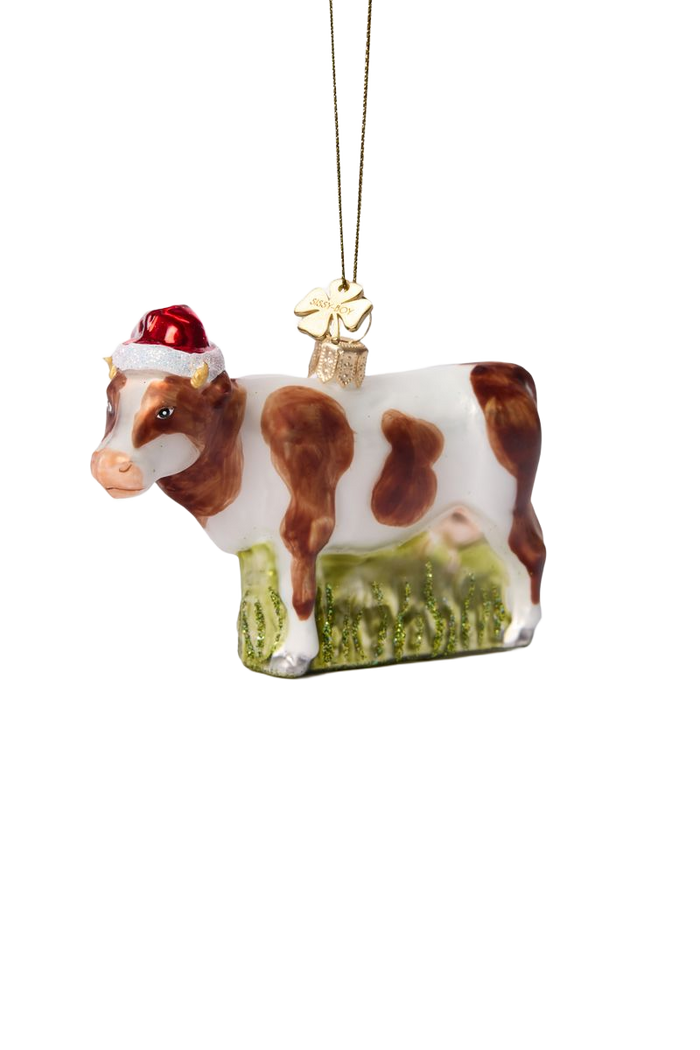 Sissy-Boy Kerstornament koe