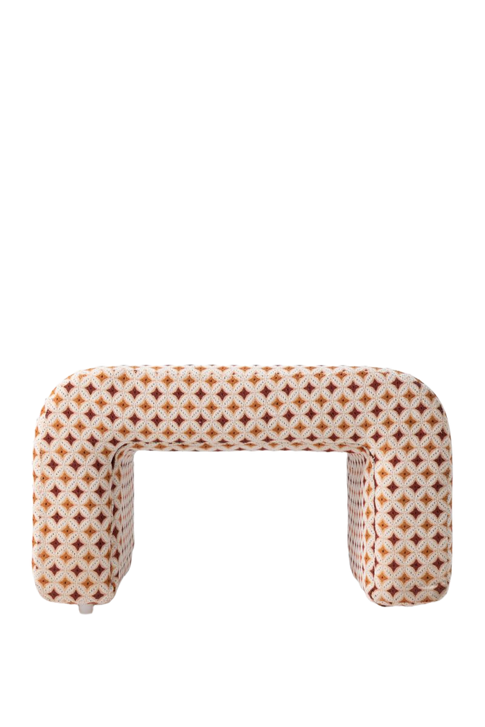 Sissy-Boy Multicolour poef met print