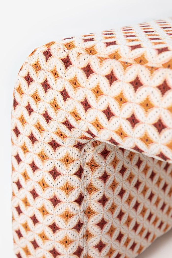 Sissy-Boy Multicolour poef met print