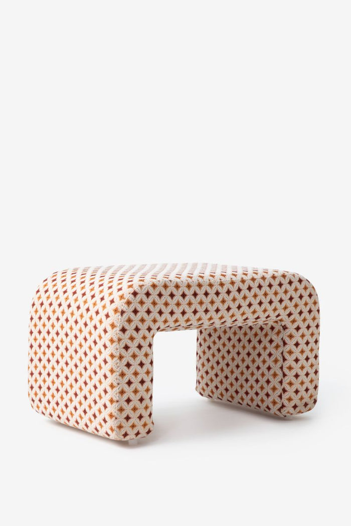 Sissy-Boy Multicolour poef met print