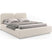 Selsey Design Bedframe Cremona chenille 160 x 200 cm met verlichting