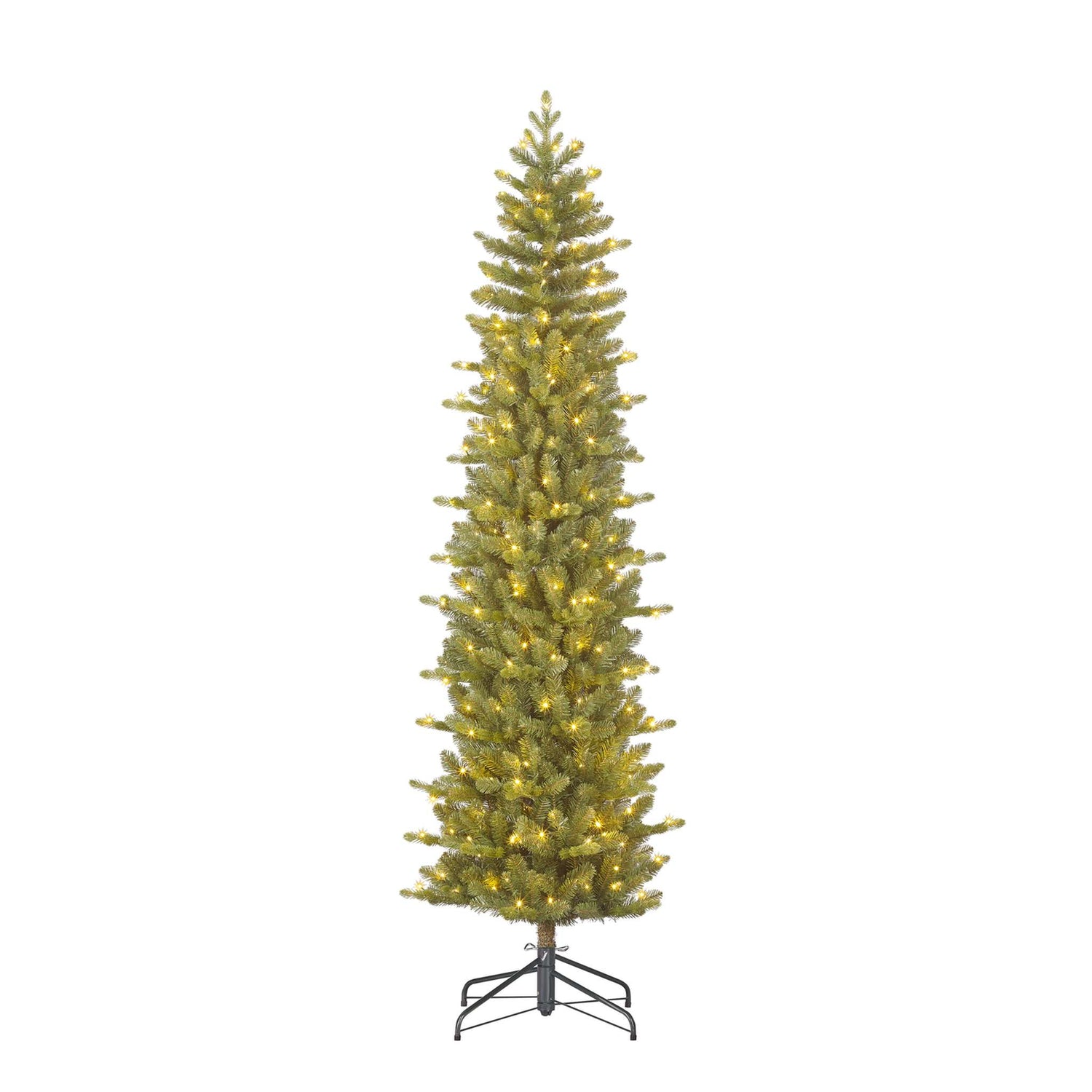 Black Box Kunstkerstboom Harma - 69x69x230 cm - LED lampjes - Groen