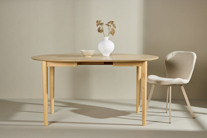 Fjôrd - Eettafel Uitschuifbaar - Naturel - 110cm - Gilda
