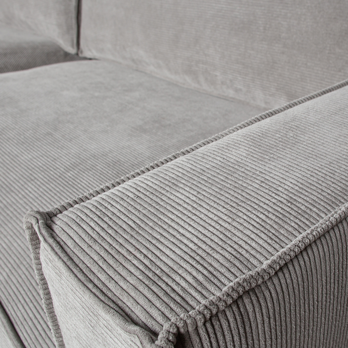 WOOOD Arwin 3-Zits Bank - Vergrijsd Groen