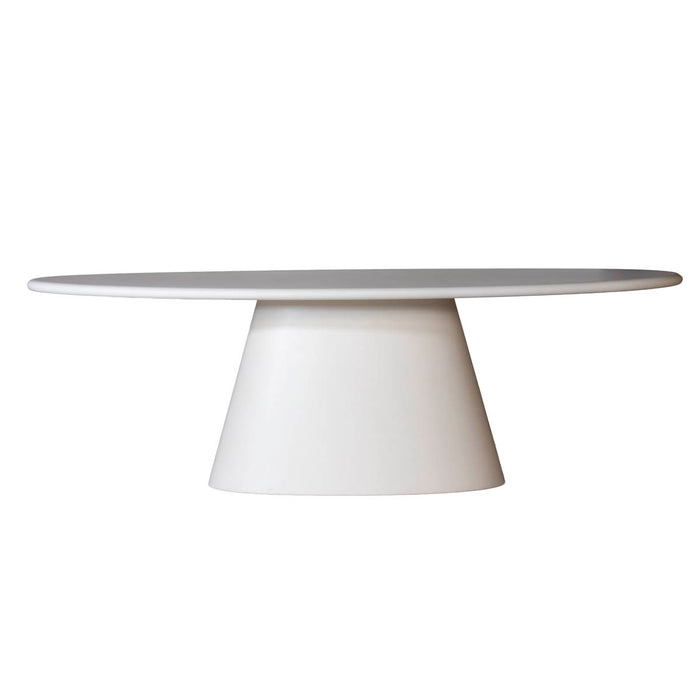 DÉJA Living - Eettafel Ovaal - Beige Eco Composiet - 240cm - Brunn