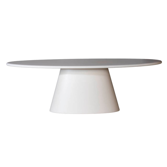 DÉJA Living - Eettafel Ovaal - Beige Eco Composiet - 240cm - Brunn