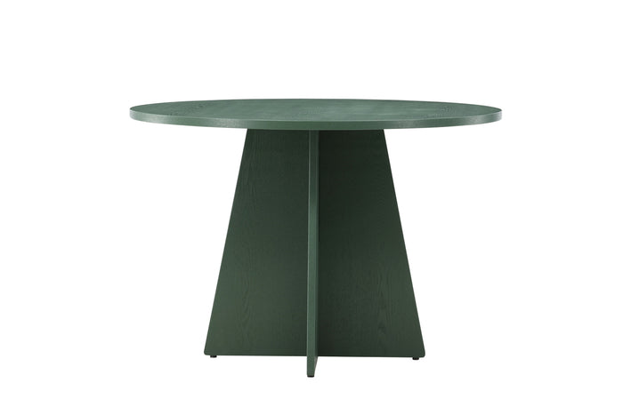 Fjôrd - Eettafel Rond - Groen MDF - 110x110x75cm - Bootcut