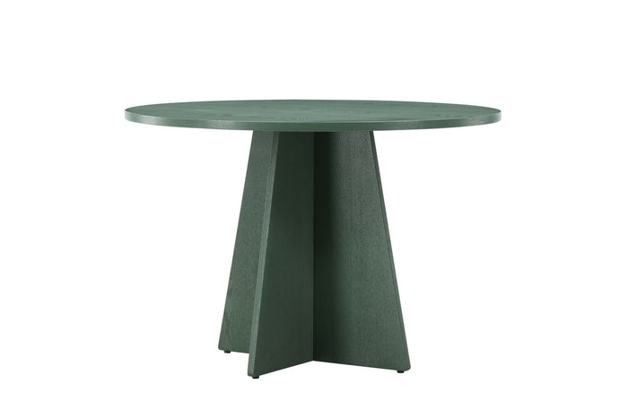 Fjôrd - Eettafel Rond - Groen MDF - 110x110x75cm - Bootcut