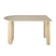 Giga Meubel - Eettafel Off White Travertin - 140x80x77cm - Romano