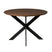 StarFurn - Eettafel Rond Bruin Hout - 110x110x76cm - Ferris