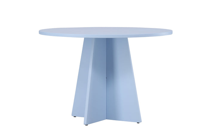 Fjôrd - Eettafel Rond - Blauw MDF - 1105cm - Bootcut