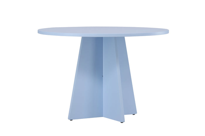 Fjôrd - Eettafel Rond - Blauw MDF - 1105cm - Bootcut