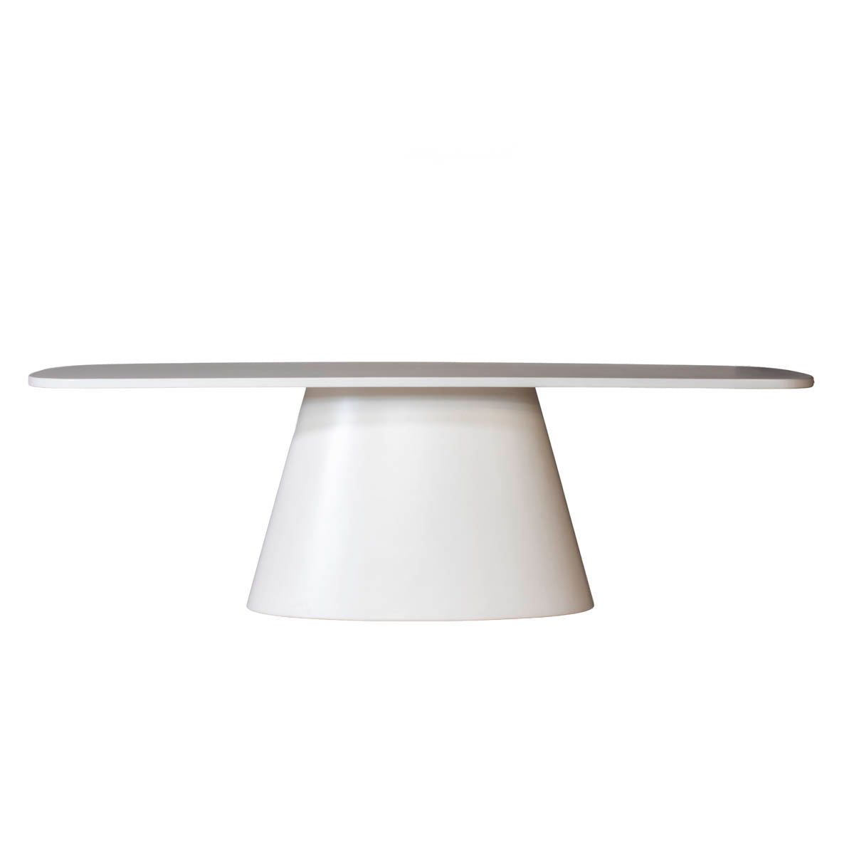 DÉJA Living - Eettafel Deens Ovaal - Beige Composiet - 300cm - Falun