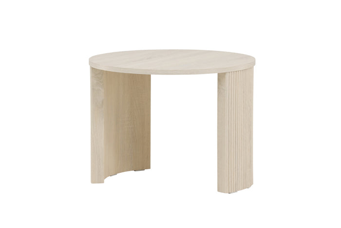 Fjôrd - Salontafel Rond - Naturel MDF - 60x60x45cm - Bristol