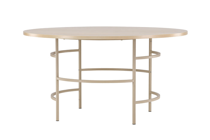 Fjôrd - Eettafel Rond - Naturel|Beige - 140cm - Copenhagen