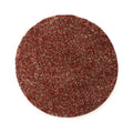 Tapeso Rond hoogpolig vloerkleed - Blend rood|grijs - 120 cm