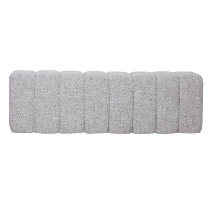 DÉJA Living - Eetkamerbank Taupe Stof - 160x45x48cm - Bogense