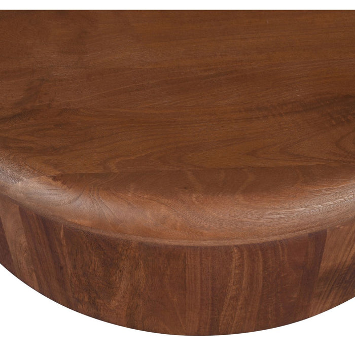 DÉJA Living - Salontafel Donkerbruin Mangohout - 90x90x31cm - Rota