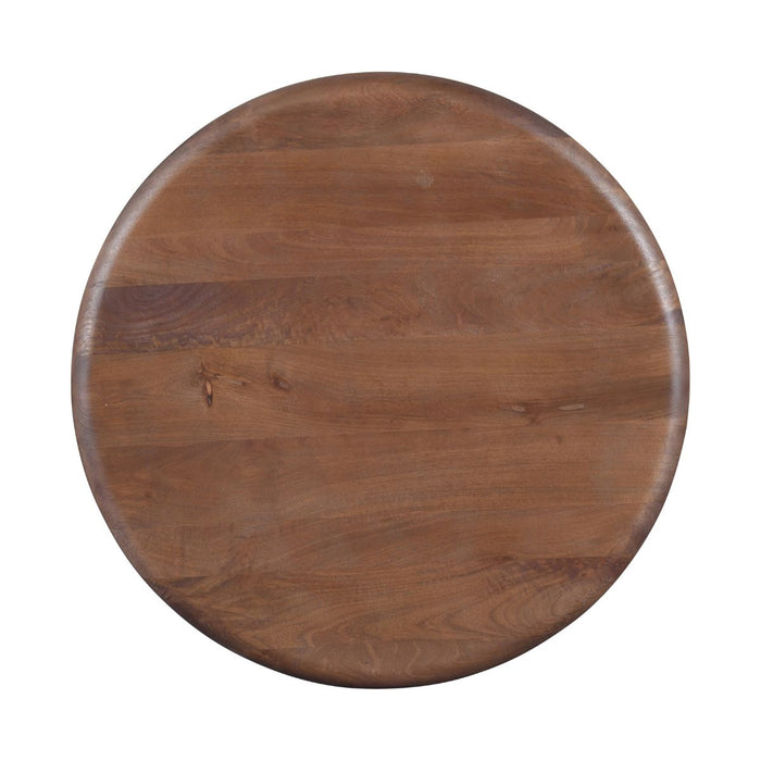 DÉJA Living - Salontafel Donkerbruin Mangohout - 90x90x31cm - Rota