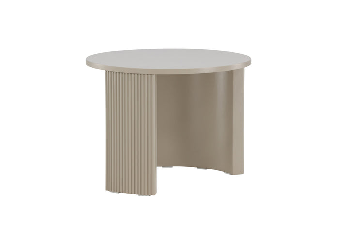 Fjôrd - Salontafel Rond - Beige MDF - 60x60x45cm - Bristol