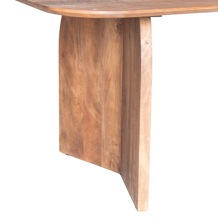 Giga Meubel - Eettafel Deens Ovaal - Donkerbruin - 240cm - Dalarna