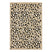 sweeek - Beige luipaardmotief binnentapijt