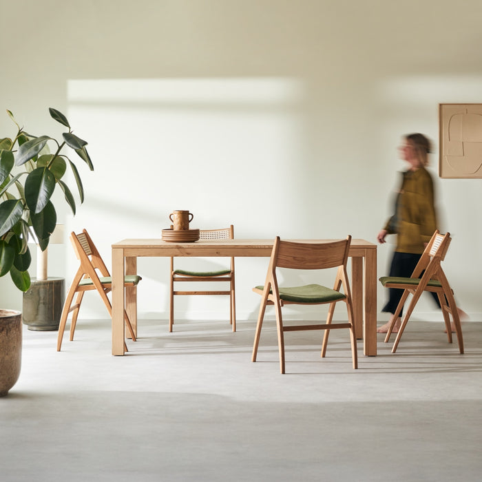 Tikamoon - Tafel in massief eikenhout 6-8 pers. Eden