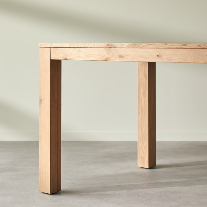 Tikamoon - Tafel in massief eikenhout 6-8 pers. Eden