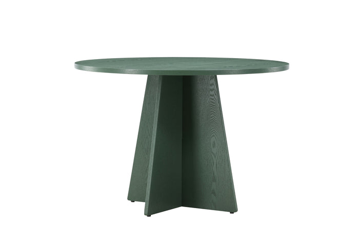 Fjôrd - Eettafel Rond - Groen MDF - 110x110x75cm - Bootcut