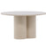 Fjôrd - Salontafel Rond - Beige MDF - 80x80x45cm - Olivia
