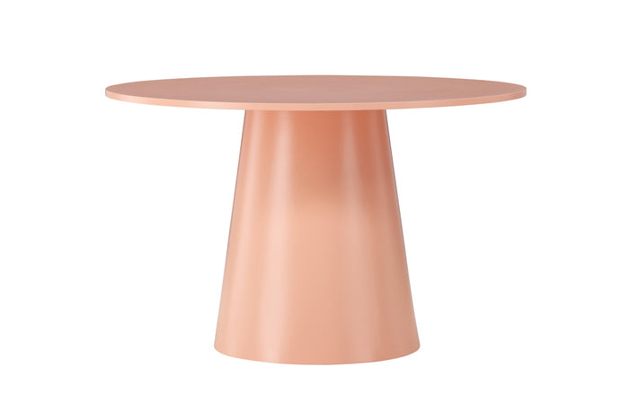Fjôrd - Eettafel Rond - Roze MDF - 120cm - Lanzo