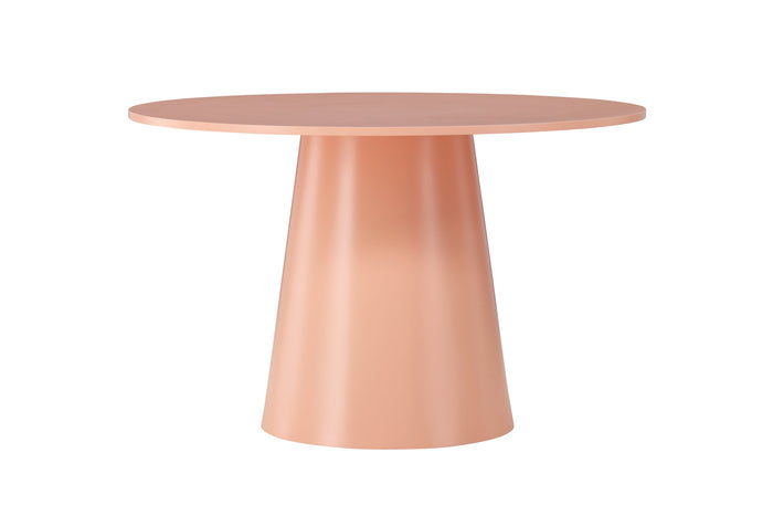 Fjôrd - Eettafel Rond - Roze MDF - 120cm - Lanzo