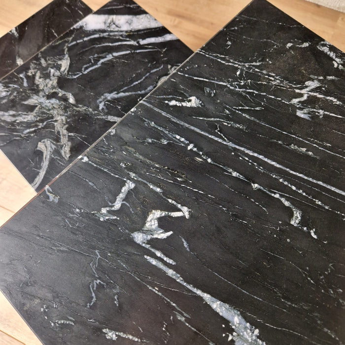 StarFurn - Salontafel Rechthoek Zwart Marmer - 50x40x45cm - Jala