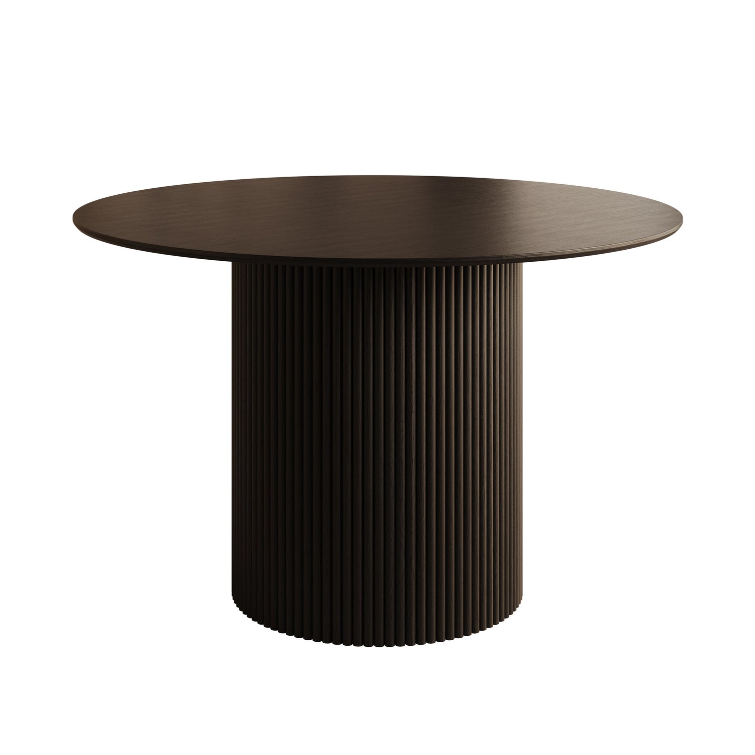 Meubella - Modena - Eetkamertafel - Zwart - 120x120x76 cm