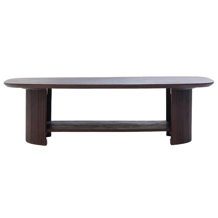 Giga Meubel - Salontafel Lorna Donkerbruin 130cm