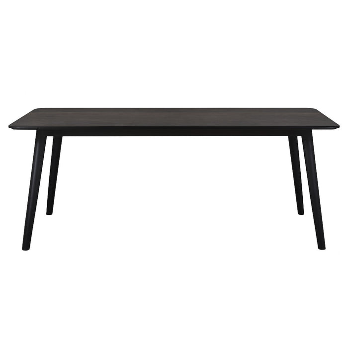 StarFurn - Eettafel Vierkant Zwart Hout - 90x90x76cm - Omaha