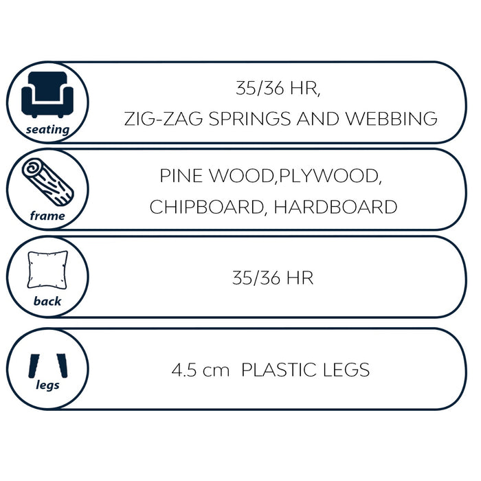 Giga Meubel - Chaise Longue Bank Beige Stof - 3-zits Links - Lyon