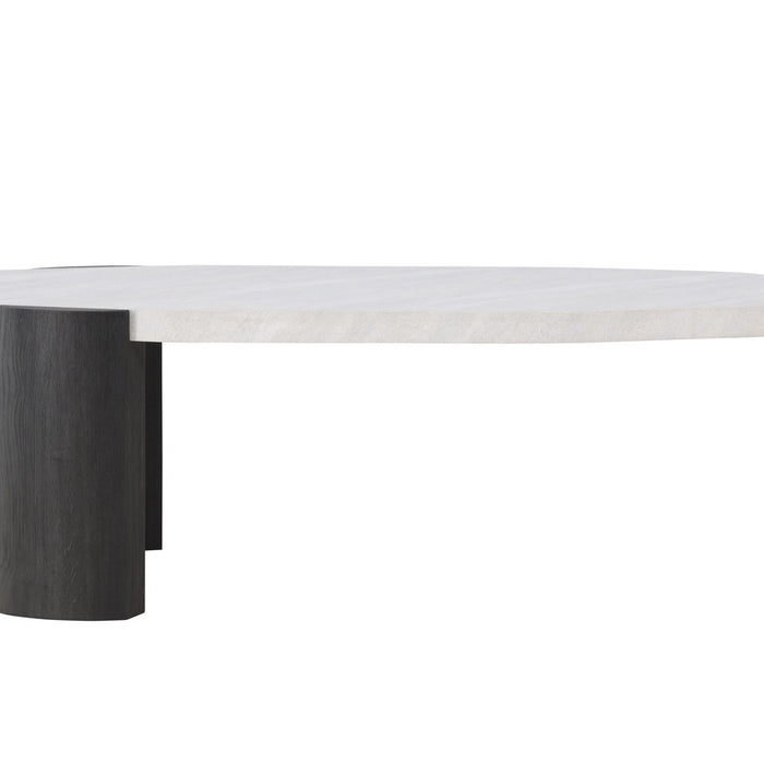 Fjôrd - Salontafel Organisch - Beige MDF - 125x71x40cm - Kres