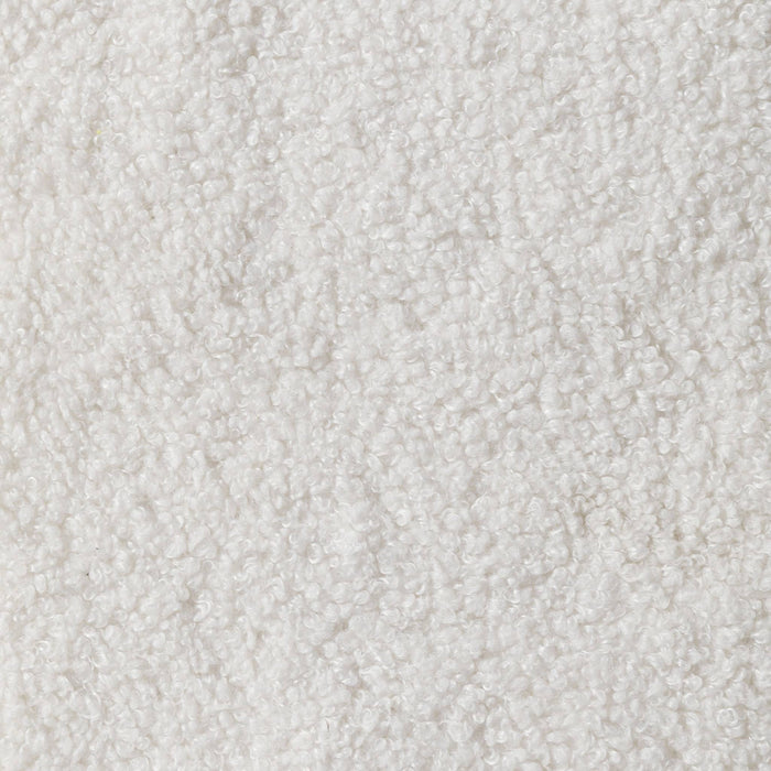 sweeek - Bureaustoel op wieltjes, verstelbaar, bouclé en metaal