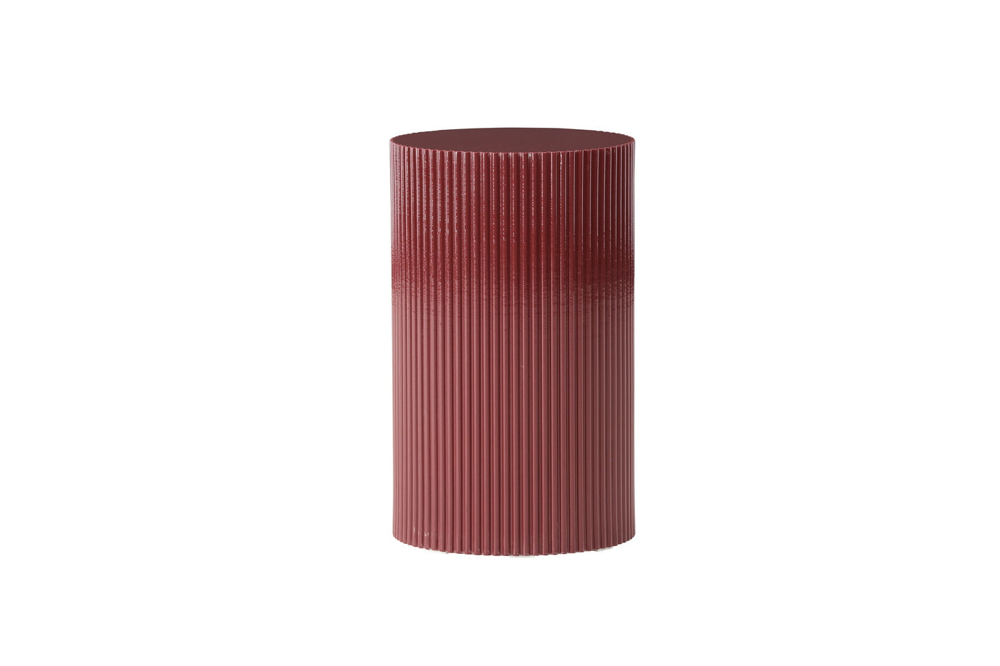 Fjôrd - Bijzettafel Rond - Burgundy - 31x30,5x50cm - Lenox