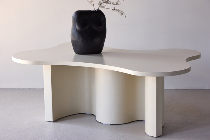 Fjôrd - Salontafel Organisch - Beige MDF - 120x80x45cm - Flow