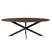 StarFurn - Eettafel Ovaal Bruin Hout - 210x100x76cm - Ferris