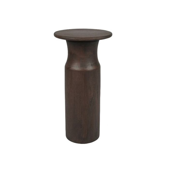 StarFurn - Bijzettafel Rond Bruin Hout - 40x40x60cm - Mason
